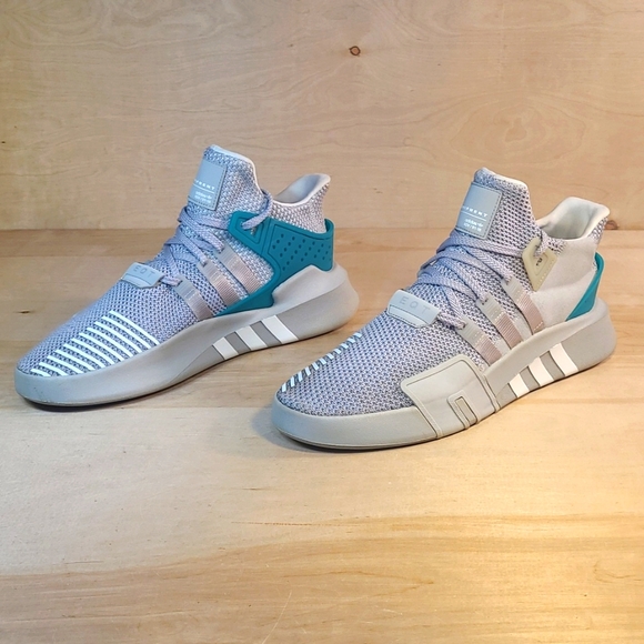 Adidas Equipment ADV Gray Basketball Sneakers - Picture 4 of 10